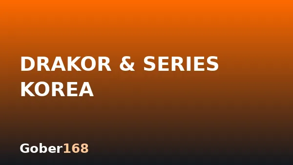 Rekomendasi drakor Gober168 — Notes from the Last Row